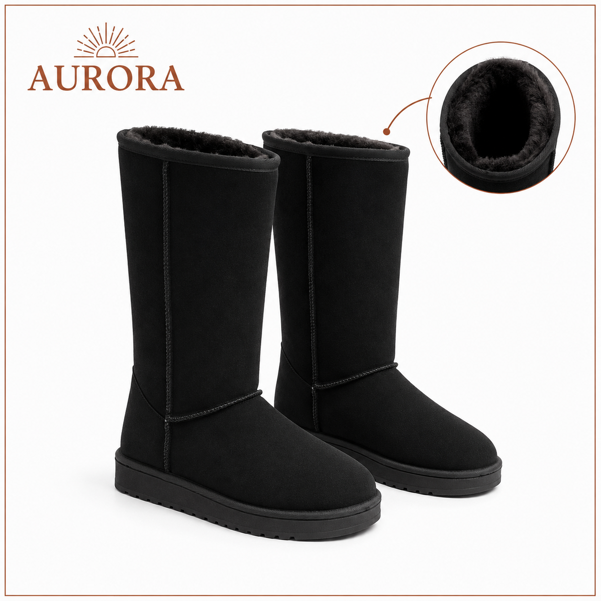 BOTAS PARA NIEVE CAÑA ALTA