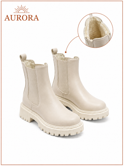 BOTAS CHELSEA IMPERMEABLES PARA INVIERNO CON CHIPORRO