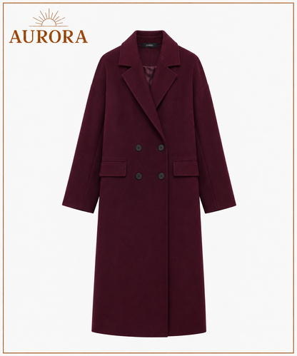 ABRIGO VICTORIA ELEGANCE AURORA CLÁSICO NEGRO