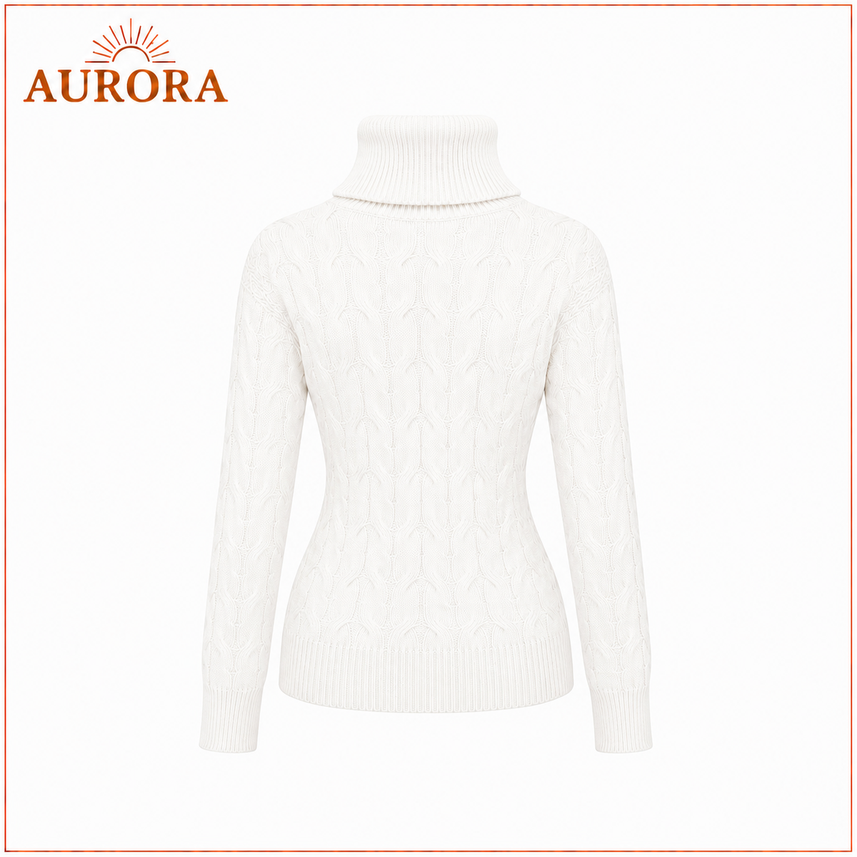 SUETER INVIERNO AURORA LANA BLANCO