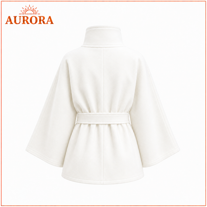 ABRIGO TIPO CAPA AURORA AJUSTABLE BLANCO