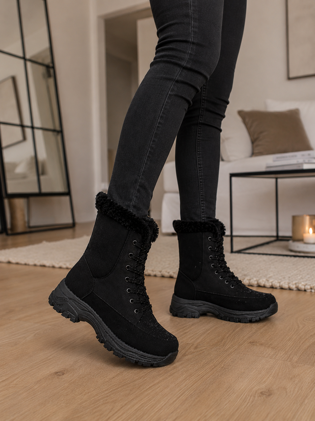 BOTAS IMPERMEABLES PARA INVIERNO CON CHIPORRO