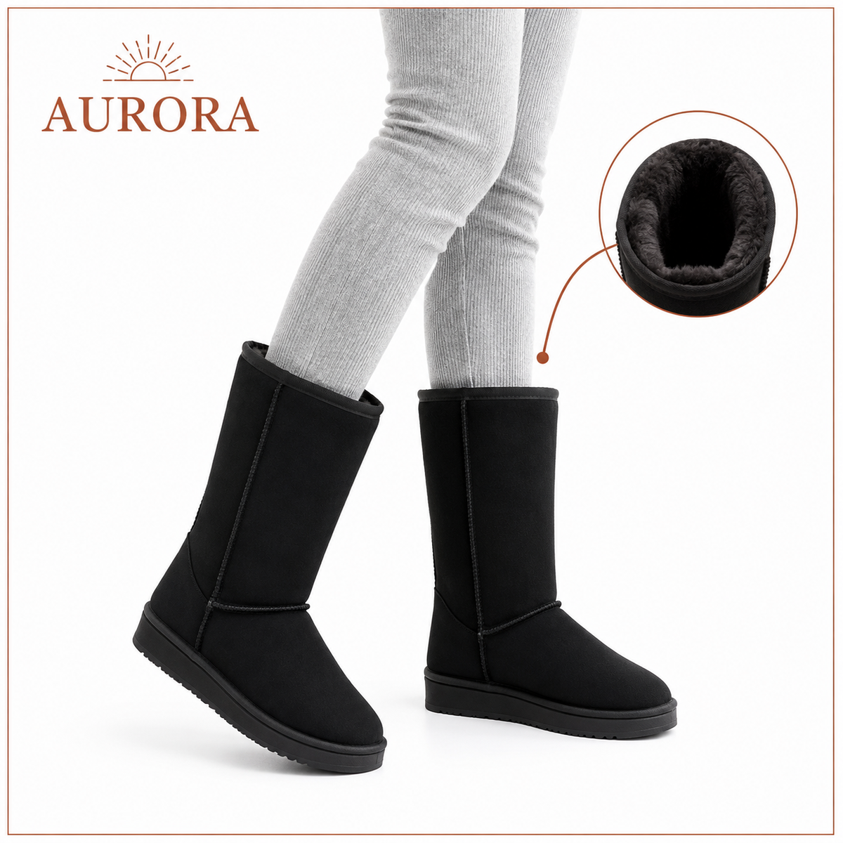 BOTAS PARA NIEVE CAÑA ALTA